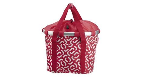 Klickfix bikebasket signature red