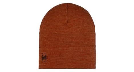 Unisex buff midweight merino beanie zwart