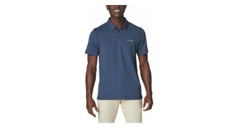 Columbia Tech Trail Polo Blau für Männer