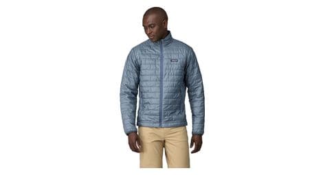 Chaqueta de plumon patagonia nano puff azul para hombre