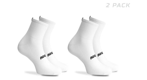 Chaussettes Velo Rogelli Essential 2-pack - Homme - Blanc