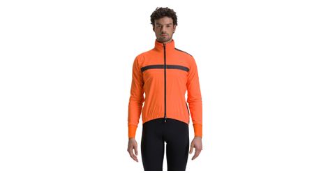 Veste impermeable santini guard neo orange