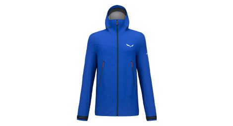 Veste imperméable salewa ortles 3l gore-tex bleu