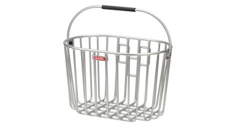 Panier Avant Klickfix Alumino Argent