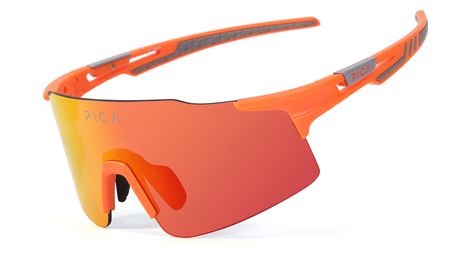 Lunettes pica orru orange miroir