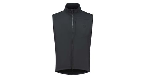 Gilet coupe-vent velo rogelli adventure - homme - noir