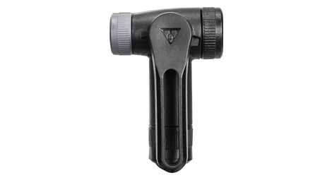 Embout de pompe topeak twinhead noir
