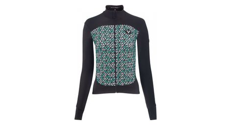 Maillot manches longues femme lebram croix de fer menthe coupe ajustee