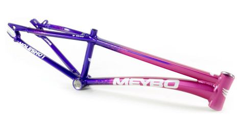 Cuadro de bmx race meybo holeshot alloy rosa violeta 2024 pro 3xl