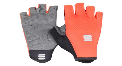 Gants courts femme sportful race corail