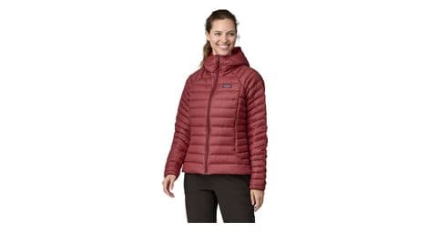 Sudadera con capucha patagonia down sweaterroja para mujer