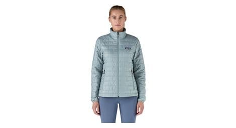 Patagonia nano puff chaqueta de plumon azul para mujer