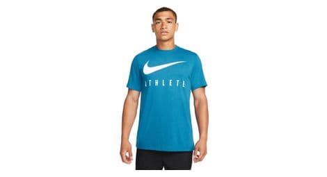 Camiseta nike dri-fit training athlete azul s
