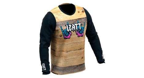 Maillot de manga larga leatt mtb gravity 3.0 woody multicolor s