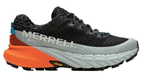Merrell agility peak 5 gore-tex damesschoenen zwart/grijs