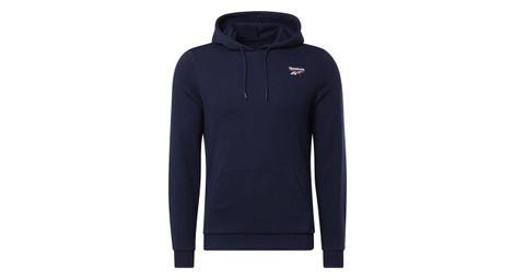 Reebok identity logo hoodie blue l