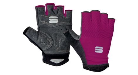 Gants courts femme sportful race violet