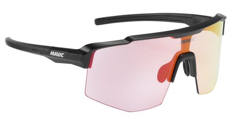 Unisex mavic shield brille schwarz/rot photochromatisch