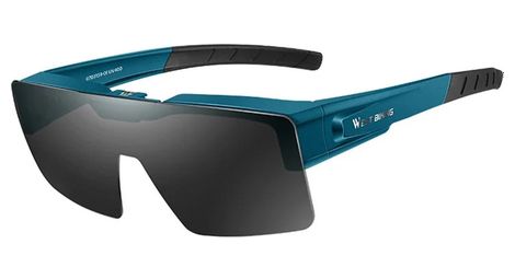 Lunettes de soleil de vélo polarisées photochromiques - bleu