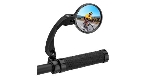 Rétroviseur de vélo droit Rockbros - Noir
