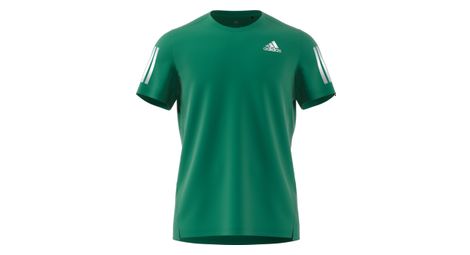 Maillot manches courtes adidas running own the run vert