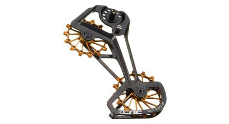 Jockey Wheel System KCNC Galets de Dérailleur XTR M9100 14+16D Dents Or