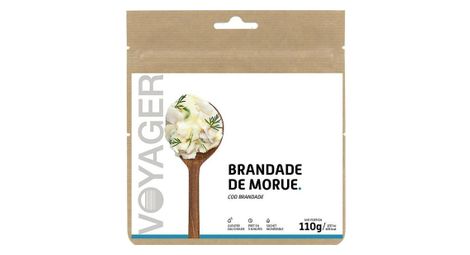 Repas lyophilise voyager brandade de morue 110g