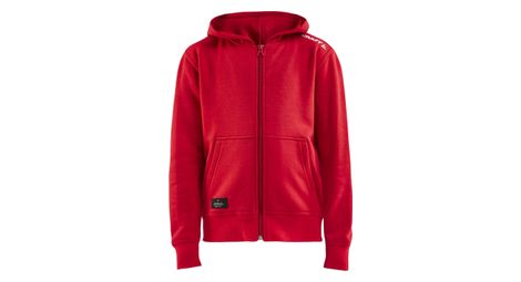 Sweat zippe a capuche enfant craft community