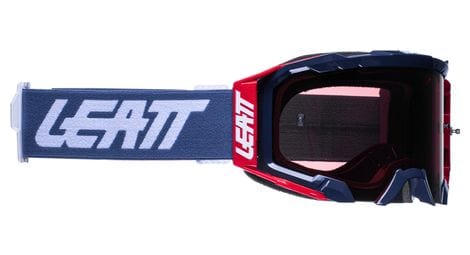 Leatt velocity 5.5 goggle - graphene blue - uc pink lens 32%