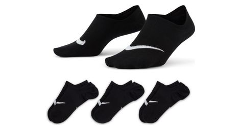 Calzini (x3) nike everyday plus lightweight nero unisex