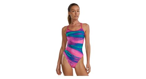 Bañador Tyr Diffusion Durafast Elite TrinityFit Plasma multicolor para mujer