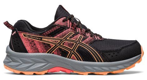 Asics gel venture 9 trailrunning-schuhe schwarz rosa damen