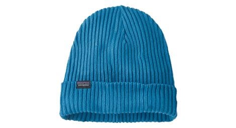 Bonnet unisexe patagonia fisherman's rolled bleu