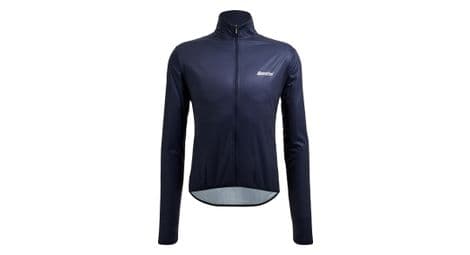 Chaqueta cortavientos santini nebula azul