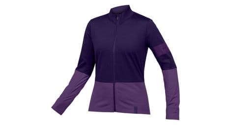 Maillot manches longues femme endura fs260 jetstream violet