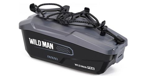 Bolsa de cuadro bici con porta móvil 1 L negra WILD MAN