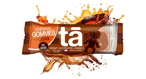 Sachet de 3 gommes énergétiques tā energy energie gommes cola