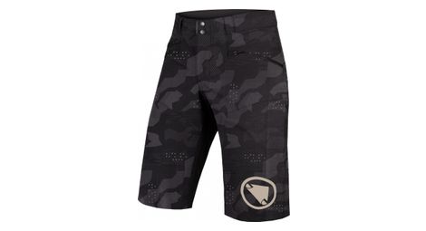 Endura SingleTrack II Shorts Schwarz Camo