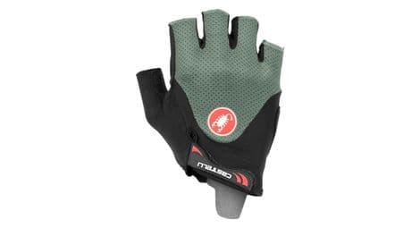 Castelli arenberg gel 2 guantes cortos unisex verde