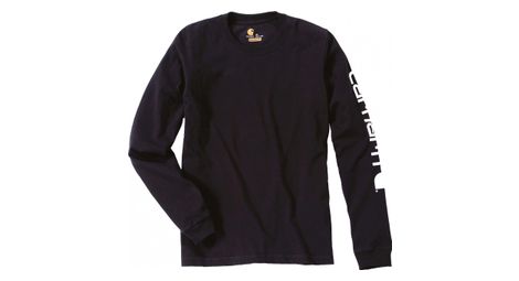 T shirt manches longues carhartt logo