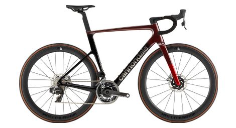 Cannondale supersix evo hi-mod 1 sram red etap axs 12v 700 mm rood racefiets