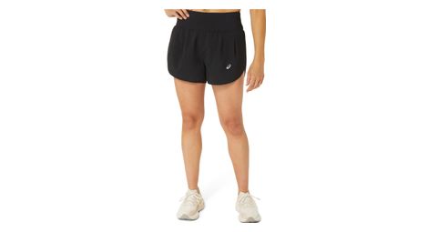 Pantalón corto asics road mujer 3,5 negro