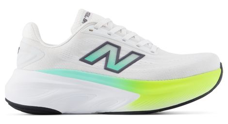 Chaussures Running New Balance Fresh Foam X More v6 Blanc/Vert Femme