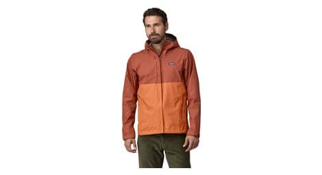 Veste imperméable patagonia torrentshell 3l orange