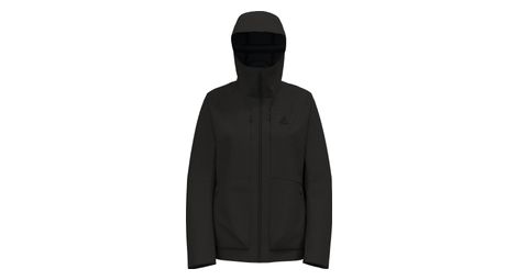 Chaqueta impermeable para mujer odlo ascent 3l negra