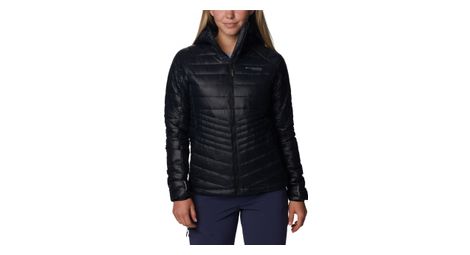 Doudoune femme columbia platinum peak hooded noir