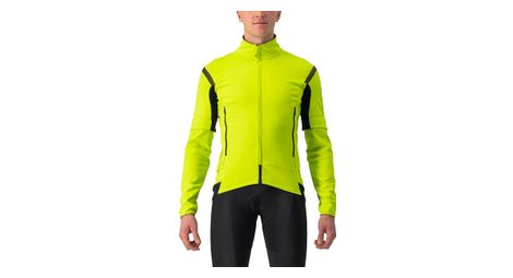 Castelli convertible perfetto ros 2 jacket grigio scuro/giallo