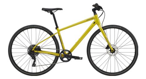 Bicicleta de fitness cannondale quick 4 microshift advent 9v 700mm ginger