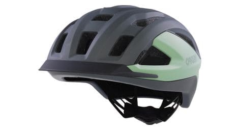 Oakley aro3 allroad casco grigio/verde
