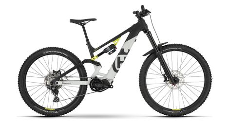 Vtt electrique tout suspendu husqvarna hard cross hc1 tektro m350 9v 630 wh 29 27 5 noir blanc 2023